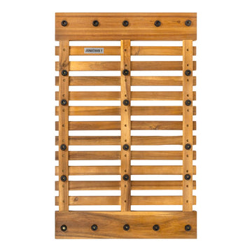 Paige Modern Classic Acacia Wood Slat Mat